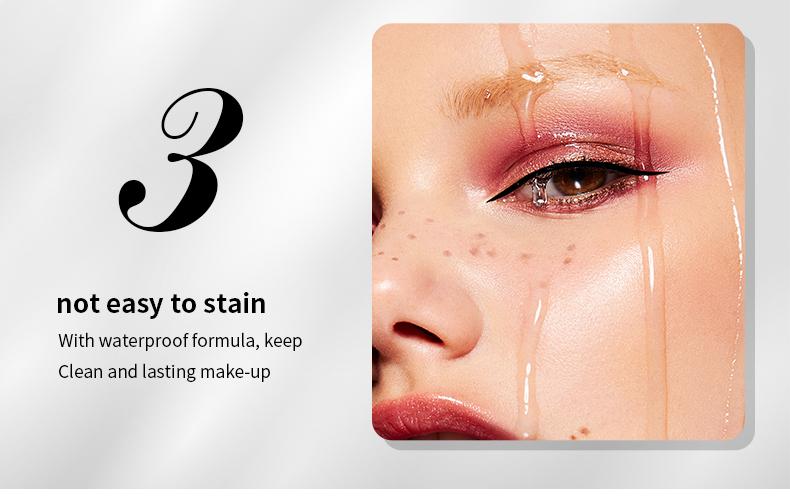 [YANQINA] Long-lasting eyeliner -lightweight, waterproof,vegan,cruelty-free,24-hour smooth application,ultra- creamy andsilky smooth texture.