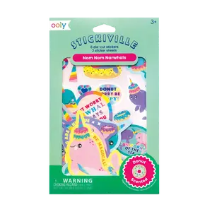 Stickiville Nom Nom Narwhals Scented Stickers