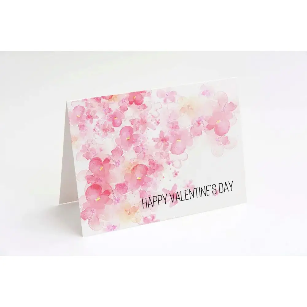 Valentine’s Day Card, Cherry Blossoms