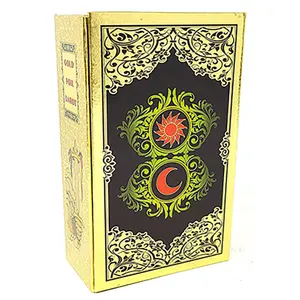 Gold Rider-Waite Tarot Deck — Classic RWS with Gilded Metallic Finish