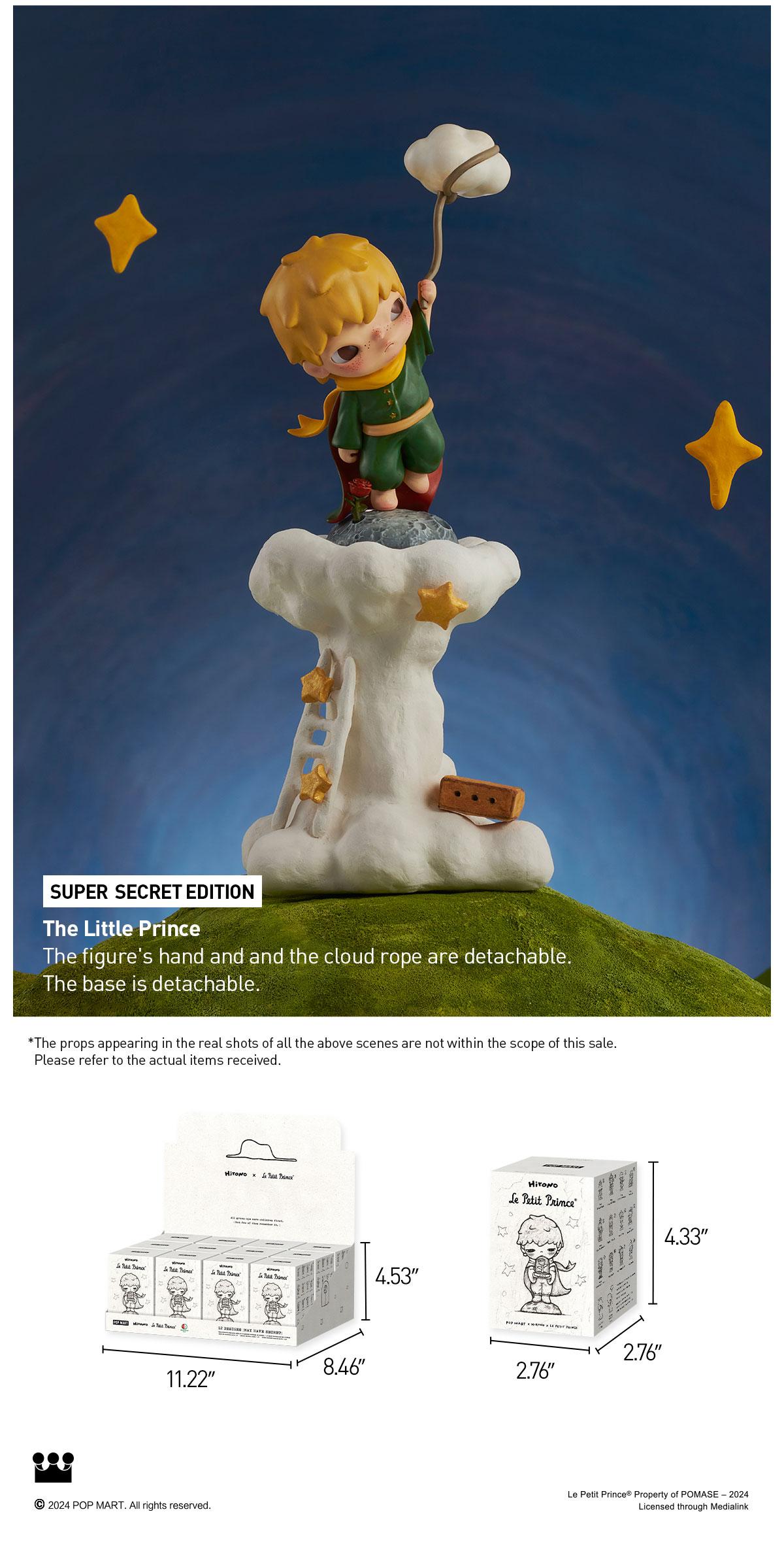 POP MART Hirono×Le Petit Prince Series Figures, Blind Box
