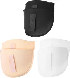 3 Pairs Shoulder Pads for Women Clothes Soft Sponge Anti-Slip Detachable Shoulder Pad Reusable No-Sewing Required High Low Shoulders Enhancer for Men Blazer Suit Coat Shirt Sewing Accessories