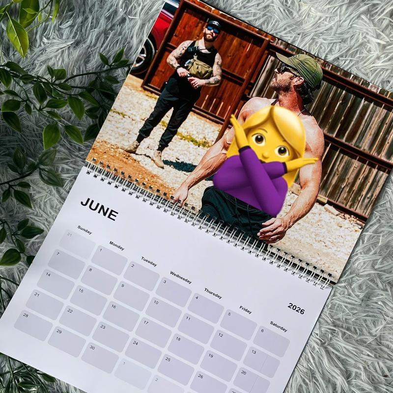 Riley Green 2026 Wall Calendar, Country Music Calendar, Inspired by Southern Singer, Fan Gift, Monthly Photo Planner for Home and Office Decor