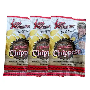 ONLY SHIPPED MON/TUE | Chocolate Covered Potato Chip | Pack of 3 | 1.25 oz | Baker's Candies