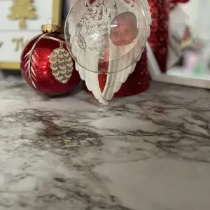 Christmas memorial ornaments