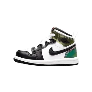 Nike Air Jordan 1 Mid SE TD Toddler Girl's Sports Sneaker - Heat Reactive Color Change, Athletic Footwear for Sports & Outdoor Use