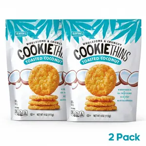 2 Pack of Benton's Cookie Thins 4.0oz