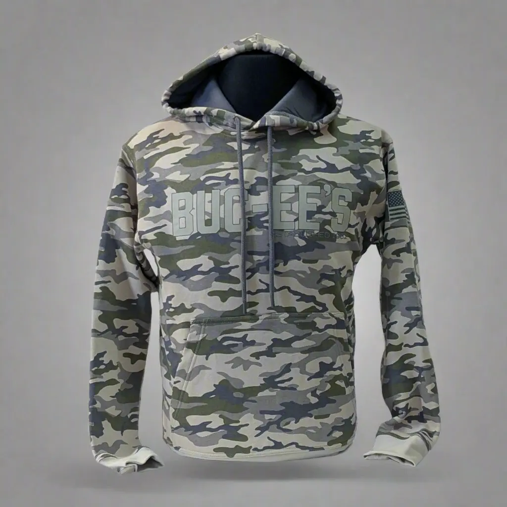 Buc-ee's Brown Camo Hoodie