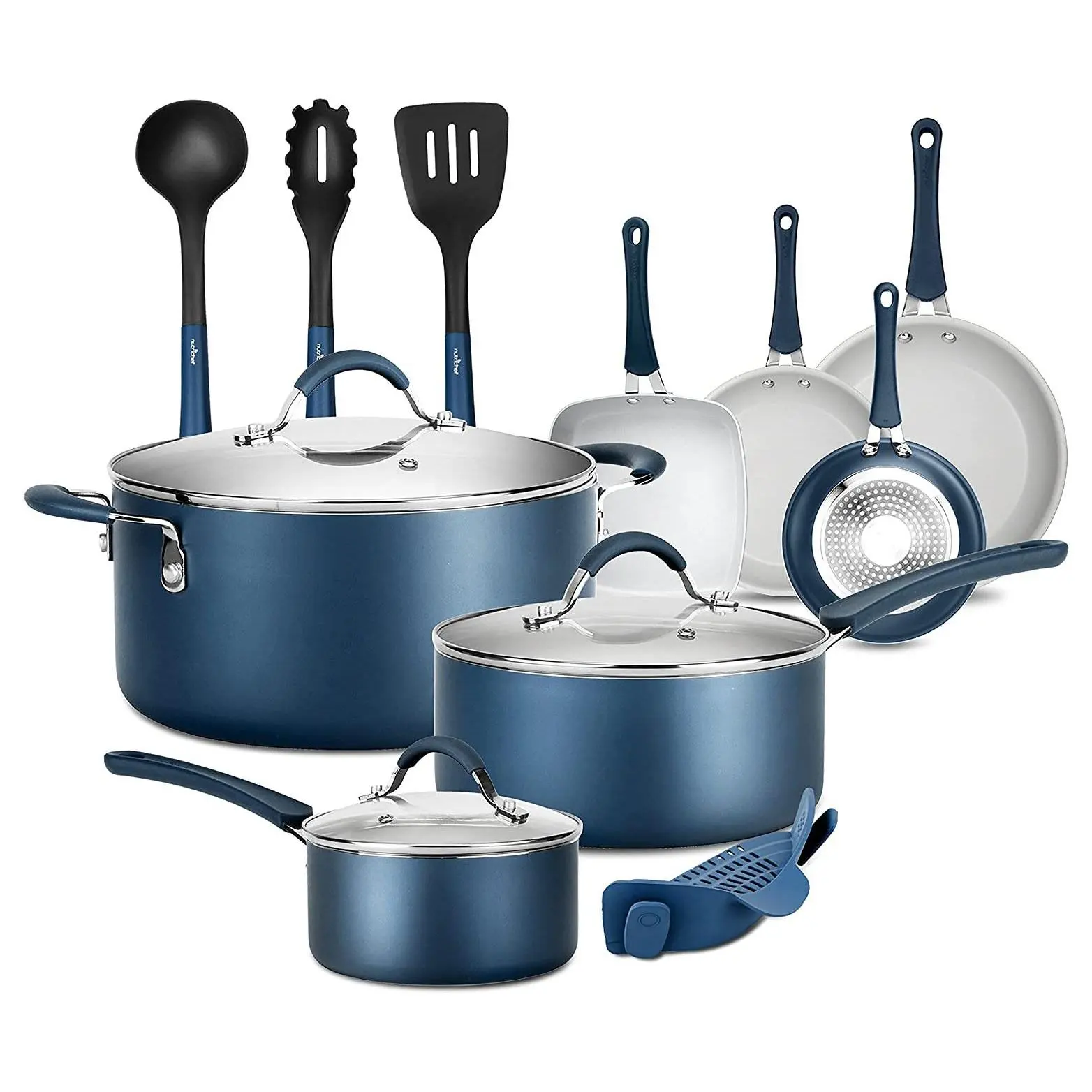 Nutrichef 14pc. Professional Cookware Set
