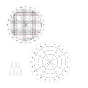3Sizes Rotating Stamping Platform Stamping Positioning Tool Stamp&Spin Tool For Stamping Circular Design Exactly Lock Into Place
