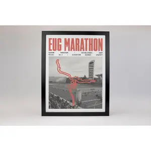 Eugene Marathon Poster