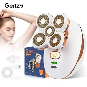 Women's Hair Removal & Shaping Kit, Rechargeable Pain-Free Bikini Trimmer, Smooth Leg Body Hair Remover, Holiday Gift, Travel Essential, Cordless Body Shaver