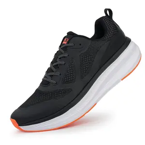 Hawkwell Plus Men's Plus Size Wide Toe Box Trendy Casual Athletic Sports Running Shoes Walking Sneakers