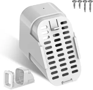 3"x2" & 4"x3" Type B Gutter Downspout Extensions, Removable Gutter Cover, Downspouts Diverter, Gutter Splash Guard, Outlet Filter & Leaf Guard, Fit for 3"x2" and 4"x3" Type-B Downspout (1Pack, White)