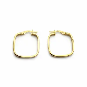 Square Hoops Earrings