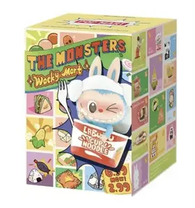 Pop Mart The Monsters (Labubu) Wacky Mart Series Figurines Blind Box