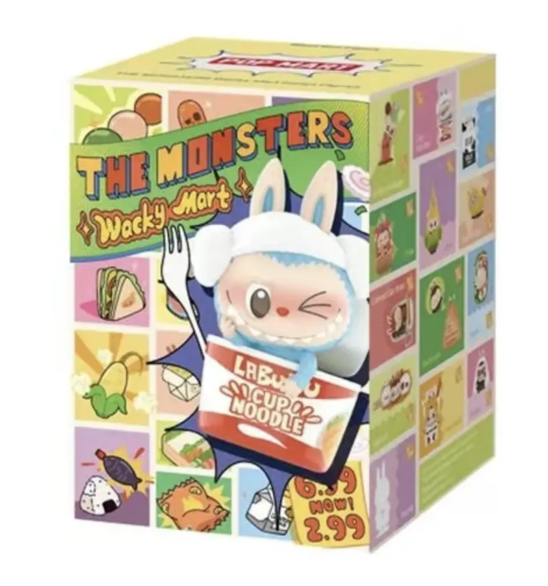 Pop Mart The Monsters (Labubu) Wacky Mart Series Figurines Blind Box