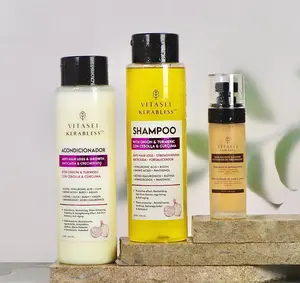 Kit shampoo + conditioner with onion and turmeric + Hair activator Haircare Argan