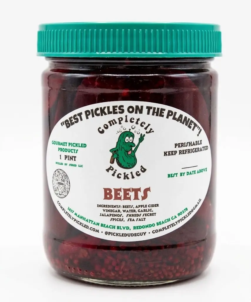 COMPLETELY PICKLED Beets – Beets with Garlic, Jalapeño, Apple Cider Vinegar & Secret Spices