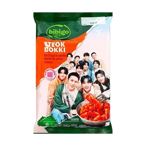 Bibigo Korean Spicy Rice Cakes Tteokbokki 360g - SEVENTEEN Limited Edition (North America )