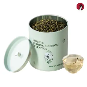 ChaYanYueSe  Premium Jasmine Blossom Green Tea Matcha Tea Powder Detox Tea Blend