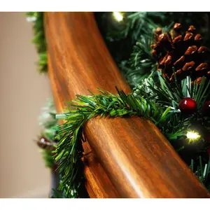 Haute Decor Set of 40 Green Garland Ties