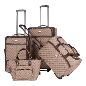 American Flyer Signature 4-Piece Luggage Set