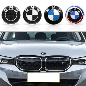 82mm/74mm Car Emblem Hood Badge Front Rear Trunk Logo Car Styling Automobile Decals For BMW E34 E46 E39 E38 E90 E60 E36 F30 F30 F10 E92 E38 E91