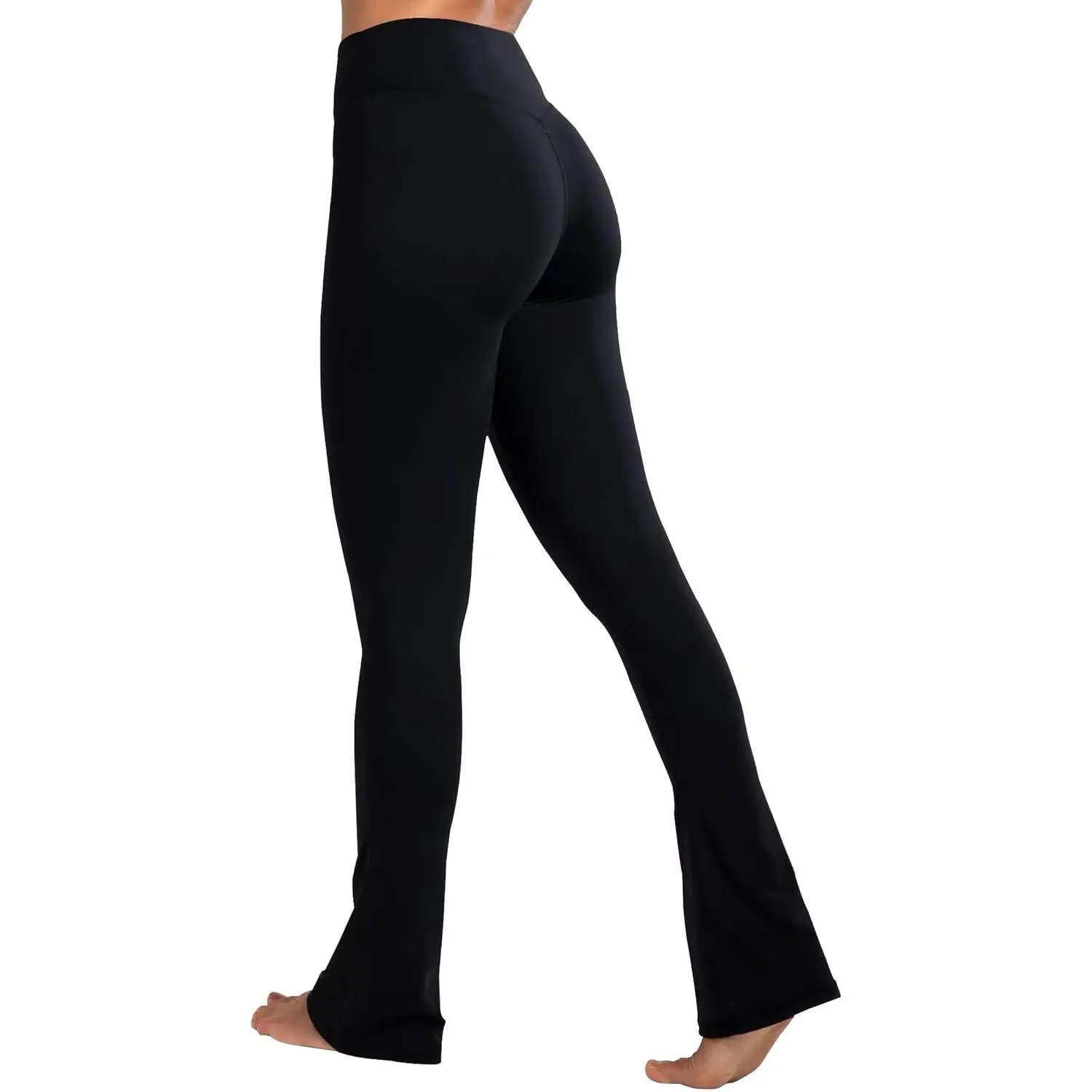 Women's Sunzel High Waisted Leggings - Female Comfortable Soft Stretch Mini Flared Bottoms with Tummy Control for Yoga, Gym, Comfortable Soft Stretch Pants, High Waisted Leggings Pants, Leggings Tummy Control