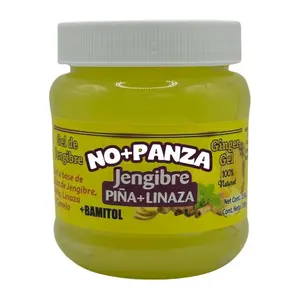Reforzado Gel de Jengibre No+Panza - NO+PANZA Ginger Gel + Bamitol, 8.8 Ounce (Pack of 1)