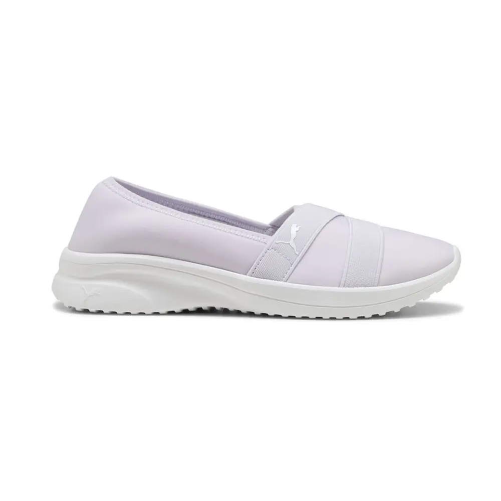 PUMA Womens Adelina 2 Slip On Sneakers Shoes Casual - Purple
