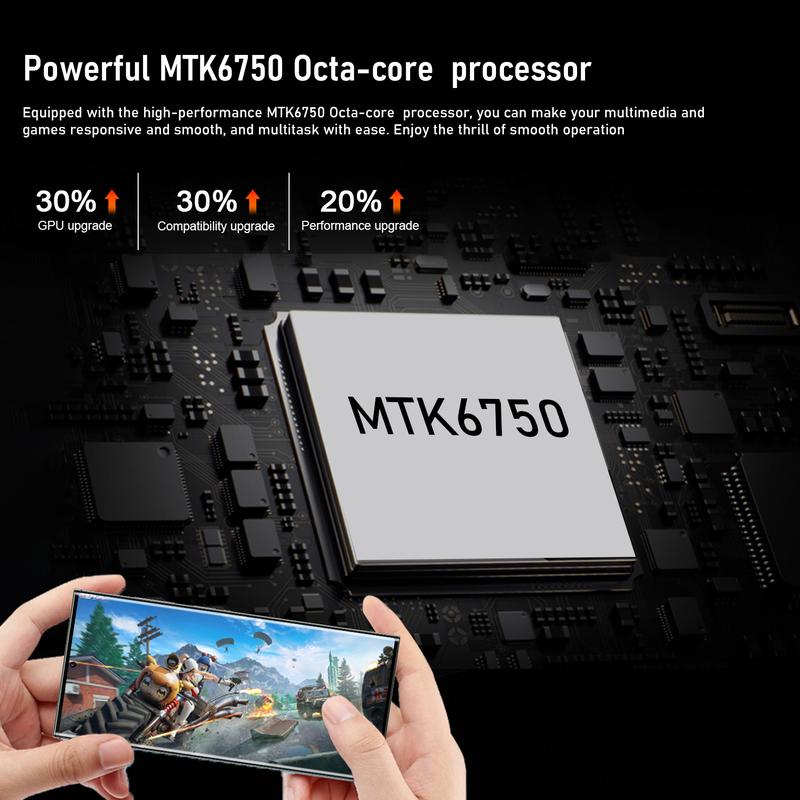 Latest Smart Android Phone, 6.8 Inch Screen, Dual Sim Smartphone, Quad Core Cpu, 4g Network, 4+64GB RAM, 4500mah Battery, 5+13mp Camera