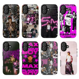 8 Styles Plaqueboymax Rapper Underground Phonecase, Plaqueboymax Album Phonecase, Compatible with iPhone 17 16 15 14 13 12 11 X XR & Samsung S22 S23 S24 S25, Gift for Wrestling Fans, Trending 26 N