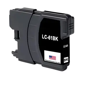 U.S. Remanufactured for Brother LC61BK Ink Cartridges Black
