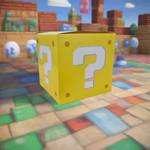 4-Inch Mystery Box – Question Mark Cube (25-Pack)