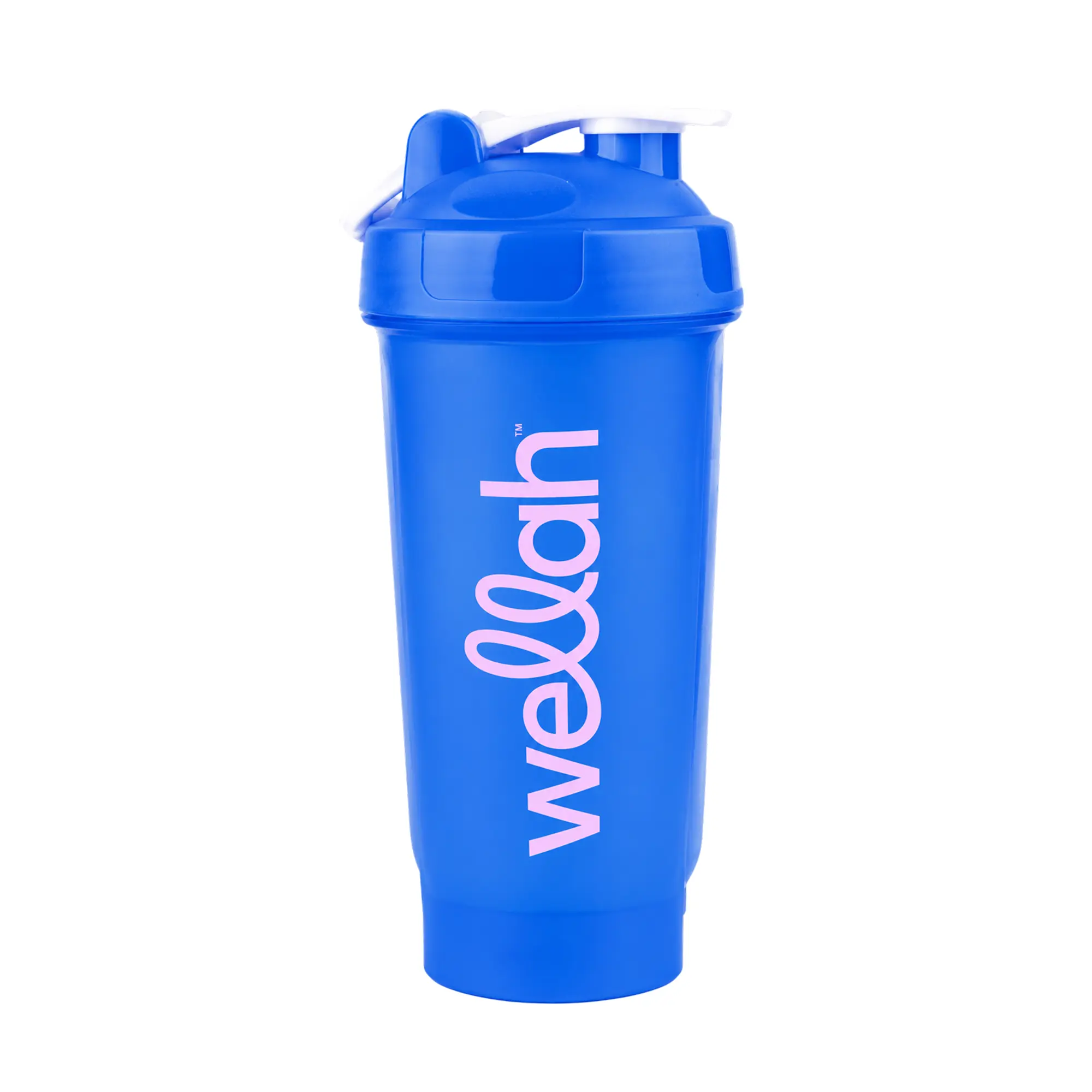 Wellah Shaker Bottle - A Grid insert designed to help dissolve your powder supplements.
