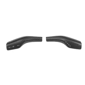 TPARTS Real Carbon Fiber Stalk Cover for Tesla Model 3 & Y