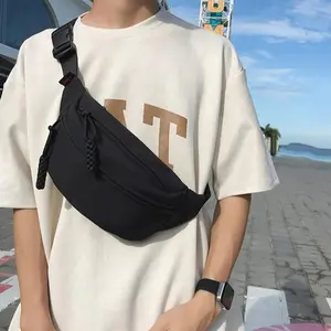 [Multi Functional Outdoor Sports Bag] Waterproof Oxford Cloth Chest Bag, Men's Large Capacity Mobile Phone Waist Bag, Women's Multi Functional Outdoor Sports Bag, Casual Messenger Bag