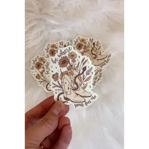 Be Where Your Feet Are Sticker *RESTOCKED*