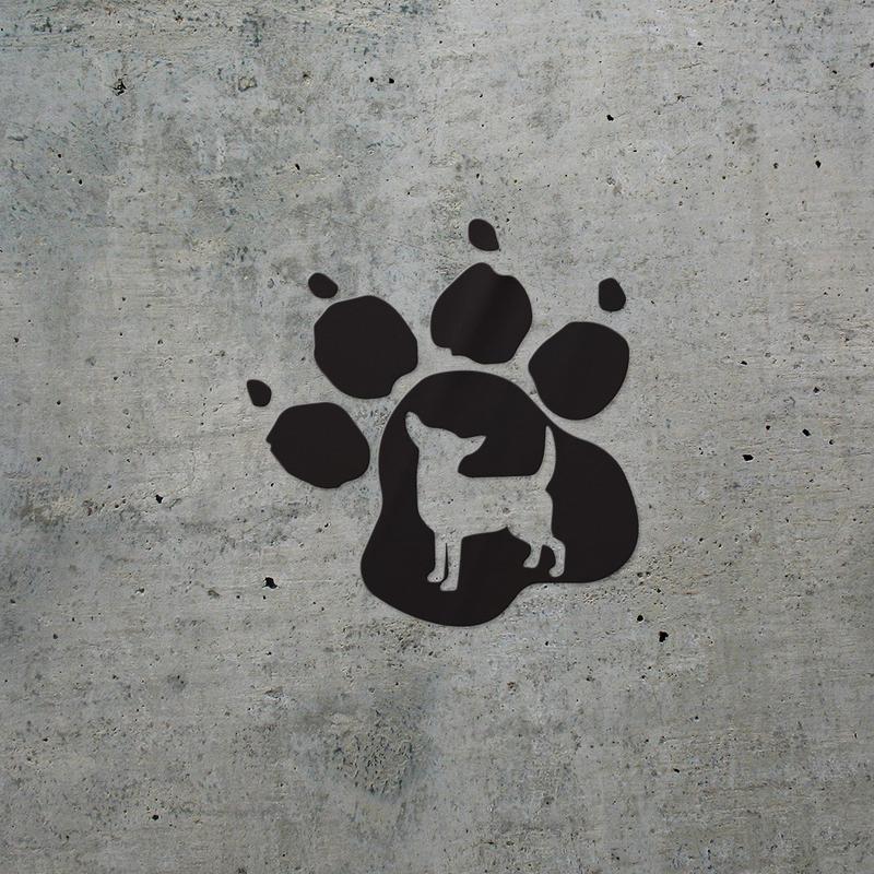 Transparent Decal Stickers Of Chihuahua  Premium Waterproof Vinyl Decal Stickers For Laptop Phone Accessory Helmet Car Window Mug Tuber Cup Door Wall Decoration