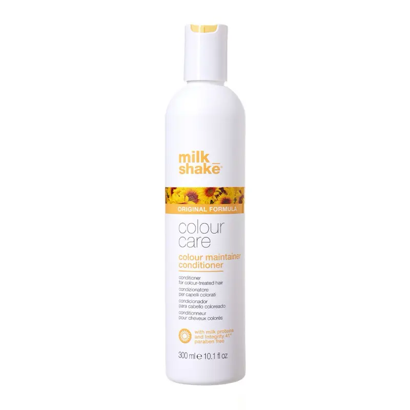 MILK_SHAKE Colour Care Maintainer Conditioner with Milk Protein, Detangling Haircare for Chemically Treated Hair, Paraben & Cruelty-Free, Conditioning, Liquid, Any, 10.1 Oz, Hydrating