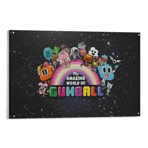 The Amazing World of Gumball Poster Art 59 Poster Canvas Wall Art For Bedroom Decor Bar Office Room Decor Gift