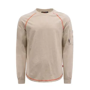 6OZ Buttonless Pullover T-Shirts/Decorative Thread-5622