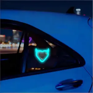 Car LED Ambient Light - Solar and USB Power Suction Cup Automotive Decor,Auto Interior Atmosphere Light,Car Ambient Lighting,Car Atmosphere Lights,for RV Sedan Truck Auto Vehicle Minivan Van