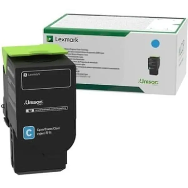 Lexmark 78C1XC0 Cyan Laser Extra High Yield 5000 Pages Unison Original Toner Cartridge