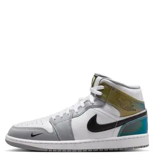 Jordan 1 Mid SE Multi-Color White Wolf Grey Men's IV2416-902 New Sneakers