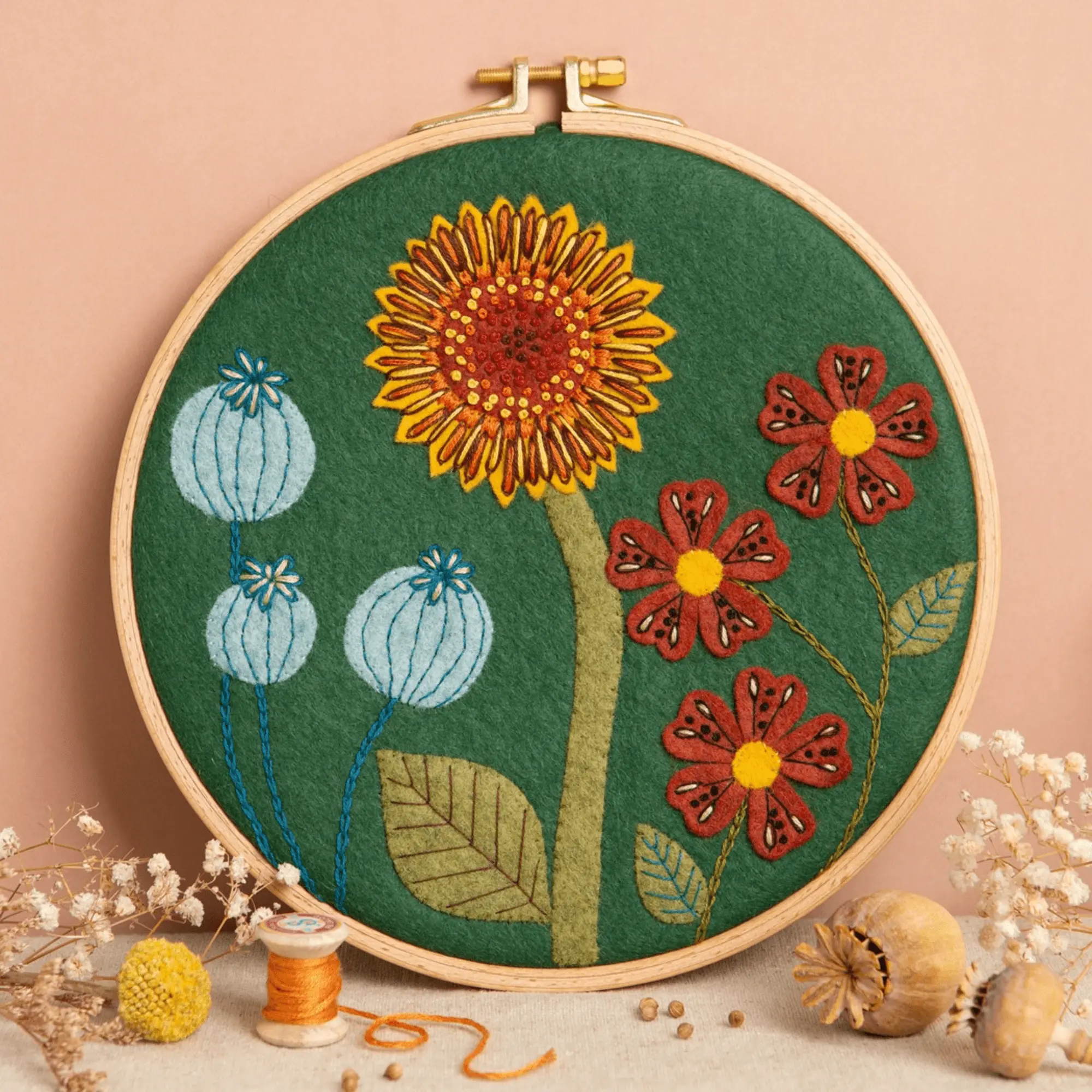 Botanical Applique Felt Kit APPBOT1O