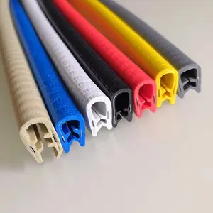 1 Roll (3.7 Meters) U-Shaped Rubber Sealing Strip – Car Door & Window Specific, Car Door Protector, Reinforced with Stainless Steel Skeleton, Dustproof & Anti-Scratch Sealing Strip