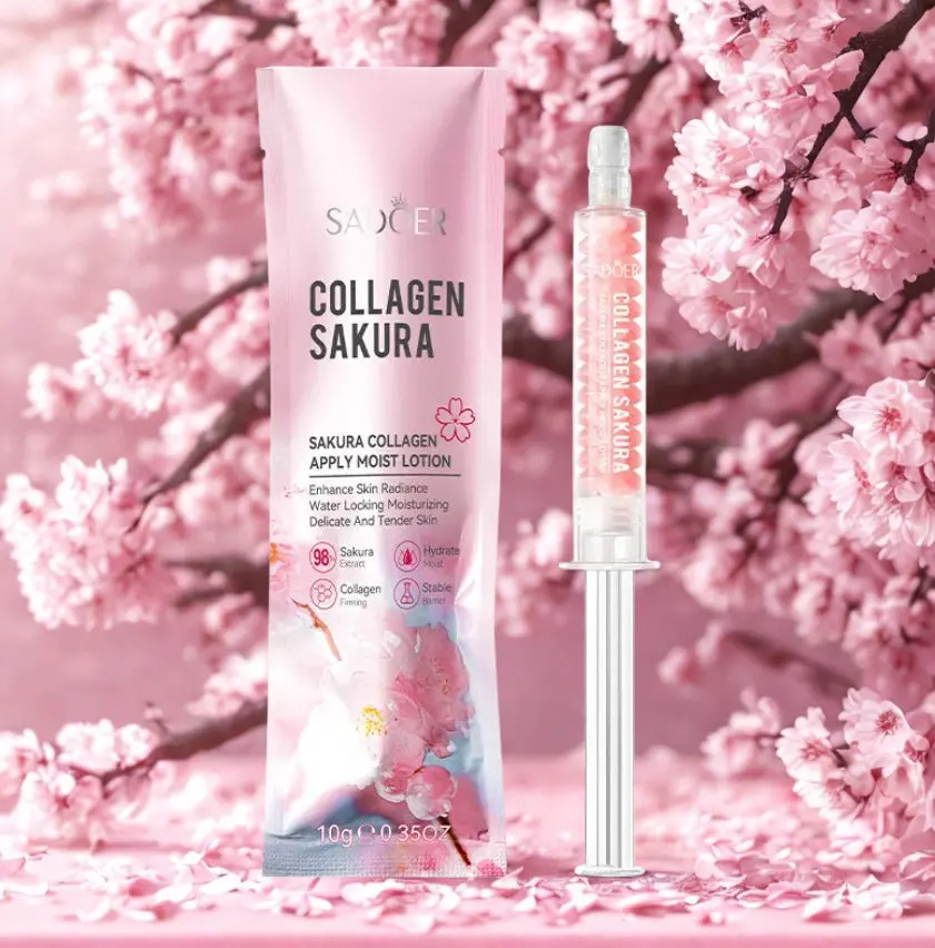 SADOER Collagen Sakura Moisturizing Facial Cream