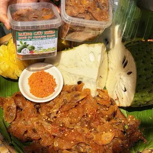 Mãng Cầu Vắt Sấy Muối Ớt 350g-Dried Soursop with Salt Chili 12.3oz Dried Fruit Spicy
